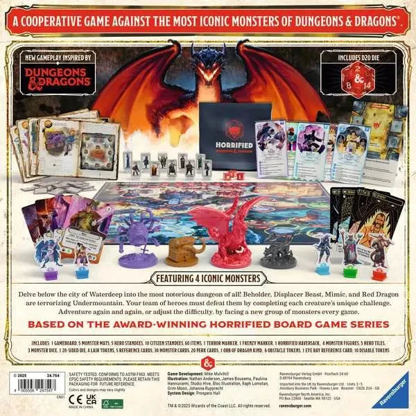 Horrified: Dungeons & Dragons Board Games RAVENSBURGER 