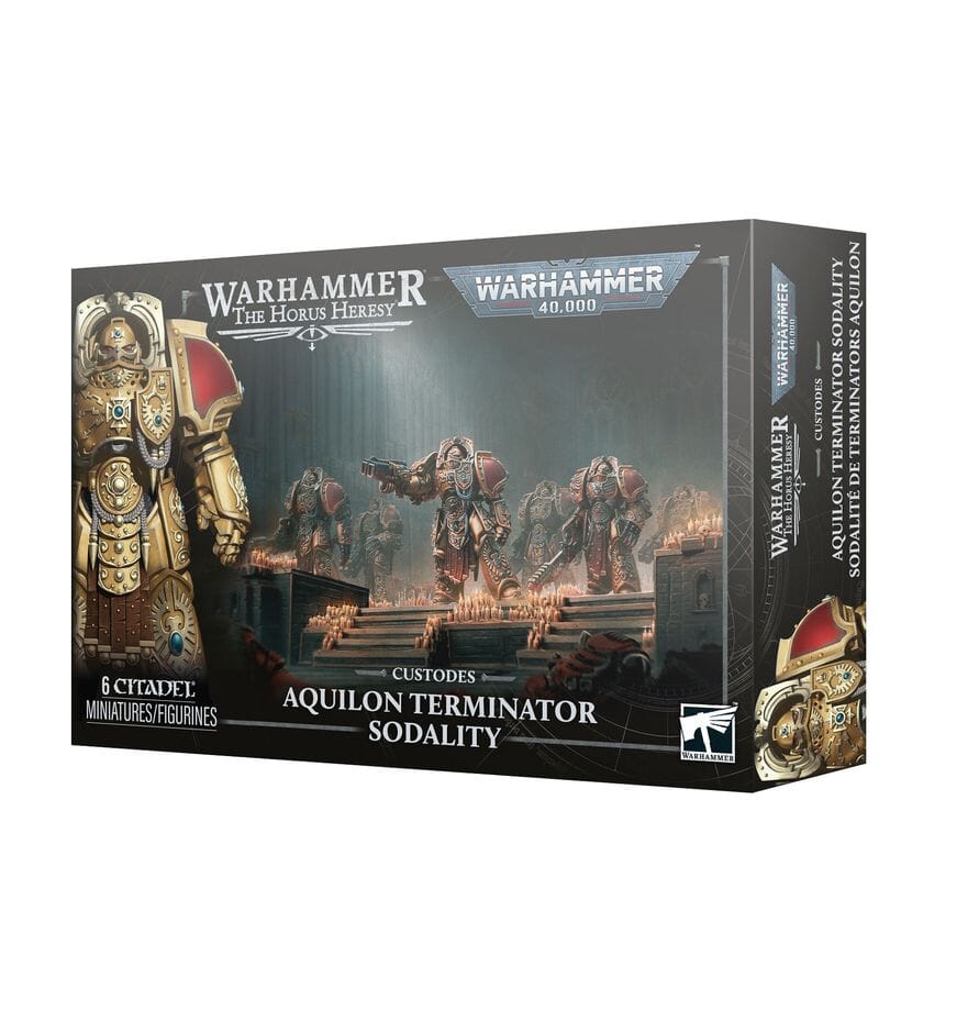 Horus Heresy: Custodes - Aquilon Terminator Sodality Miniatures Games Workshop 