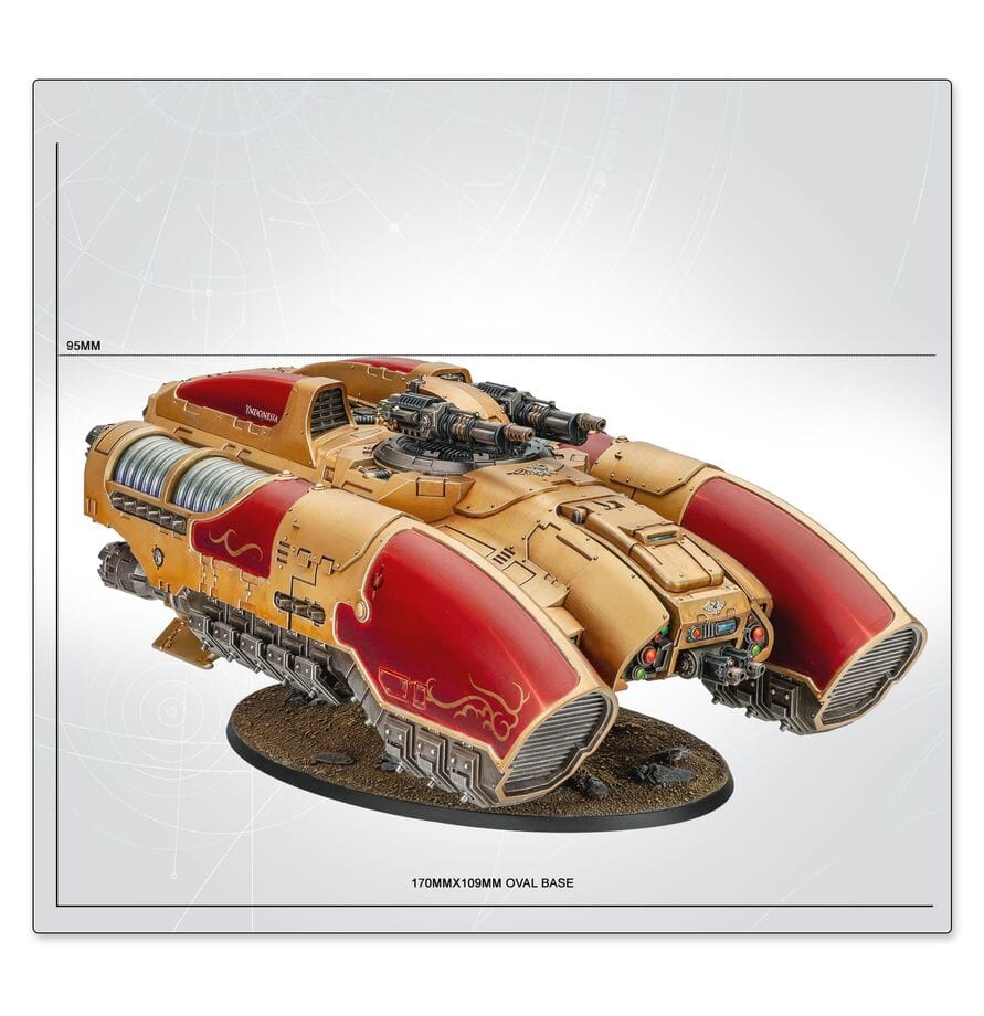 Horus Heresy: Legio Custodes Coronus Grav-Carrier Miniatures Games Workshop 