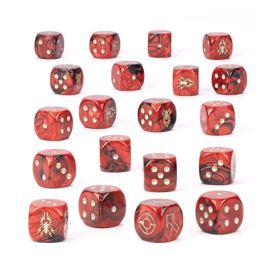 Horus Heresy: Legio Custodes Dice Set Dice Sets & Games Games Workshop 