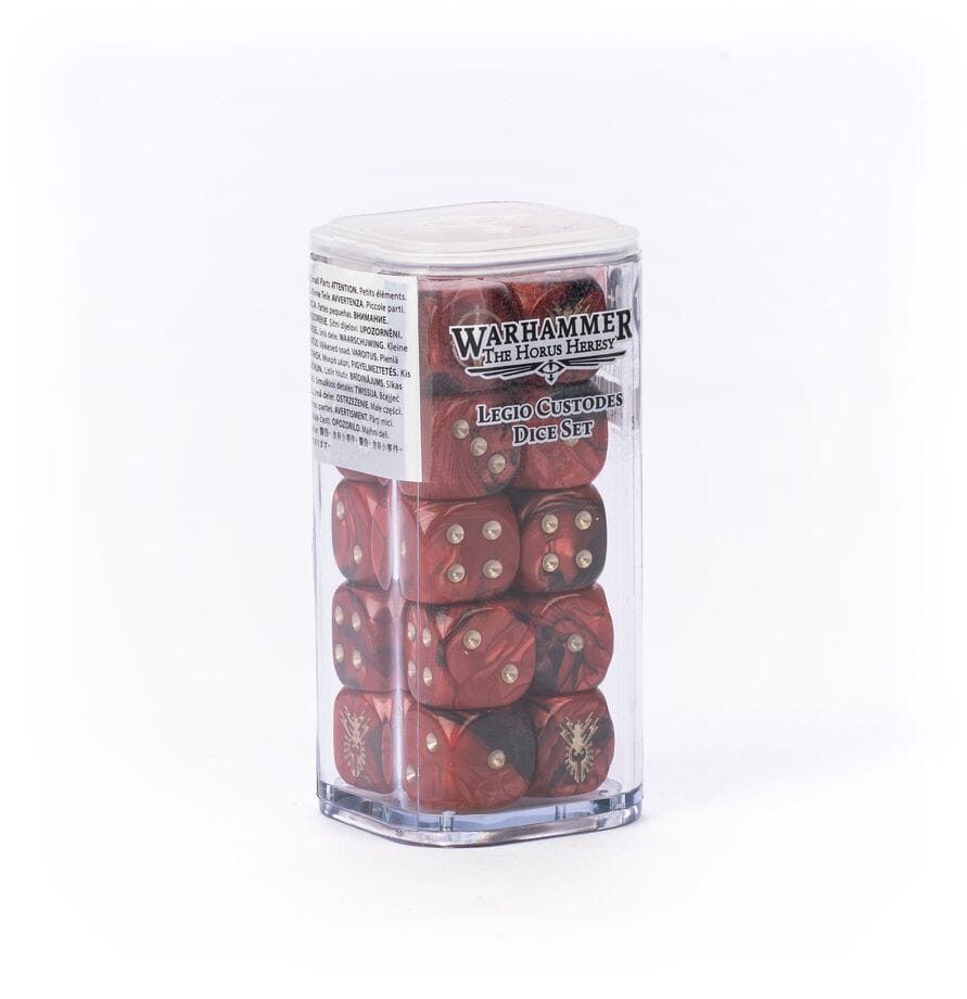 Horus Heresy: Legio Custodes Dice Set Dice Sets & Games Games Workshop 