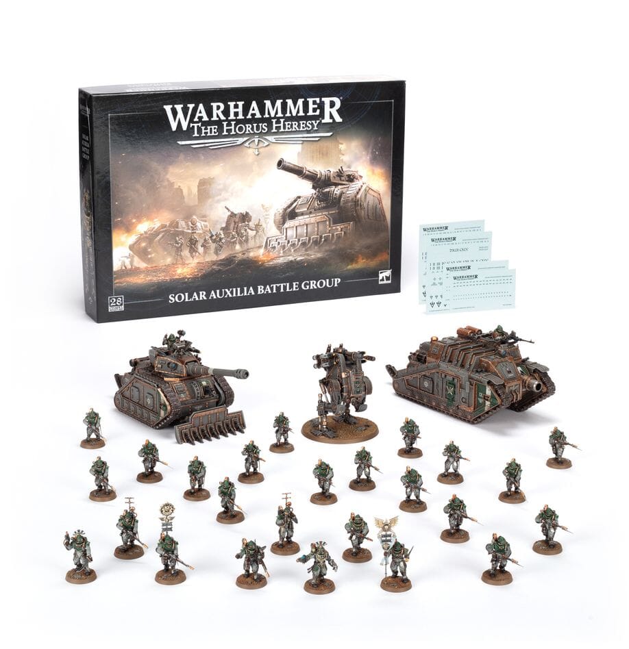 Horus Heresy: Solar Auxilia Battle Group Miniatures Games Workshop