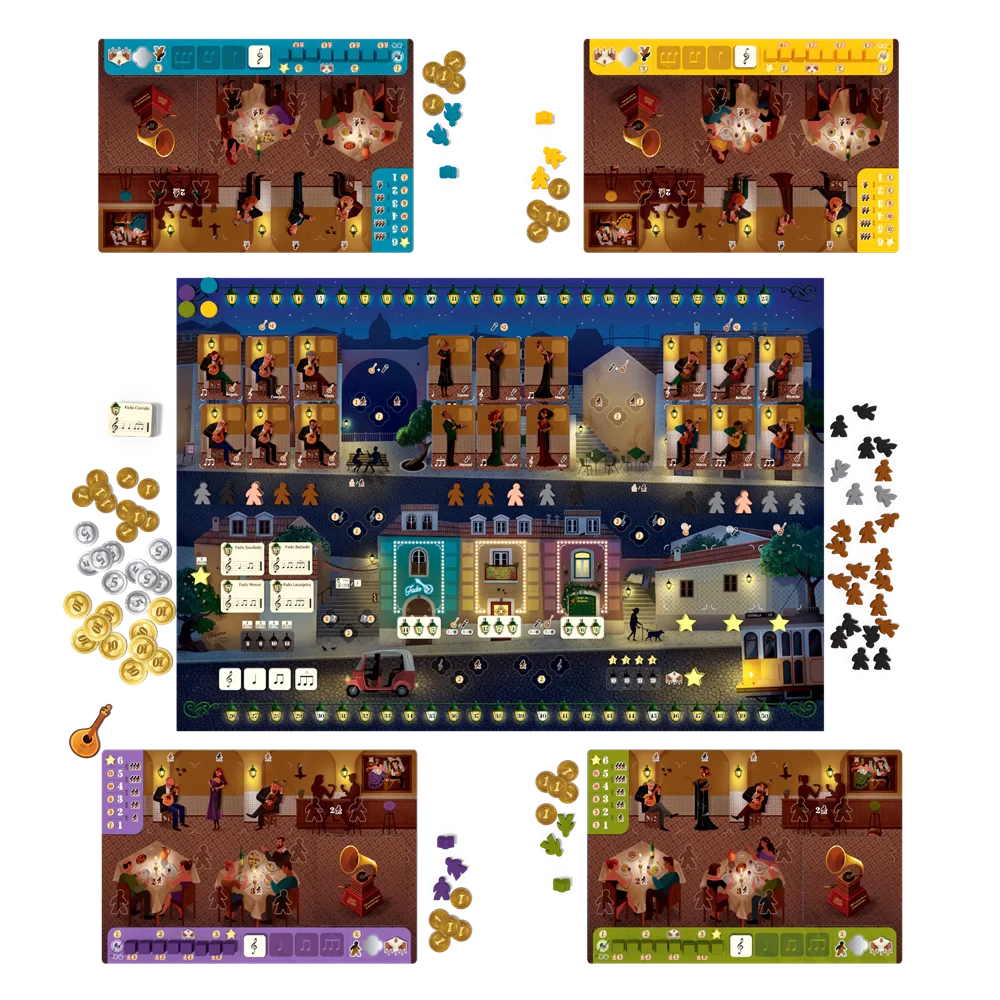 House of Fado (Kickstarter Edition) Board Games Eagle-Gryphon Games