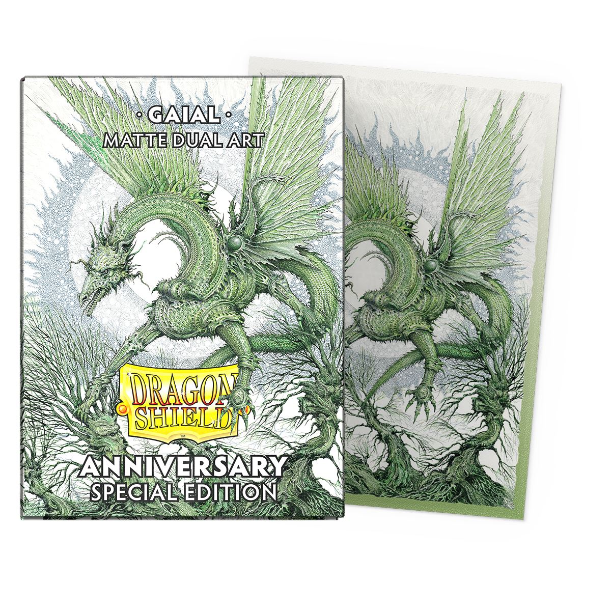 Ian Miller Gaial Limited Edition - Dual Matte Art Standard Size Sleeves Card Sleeves Dragon Shield