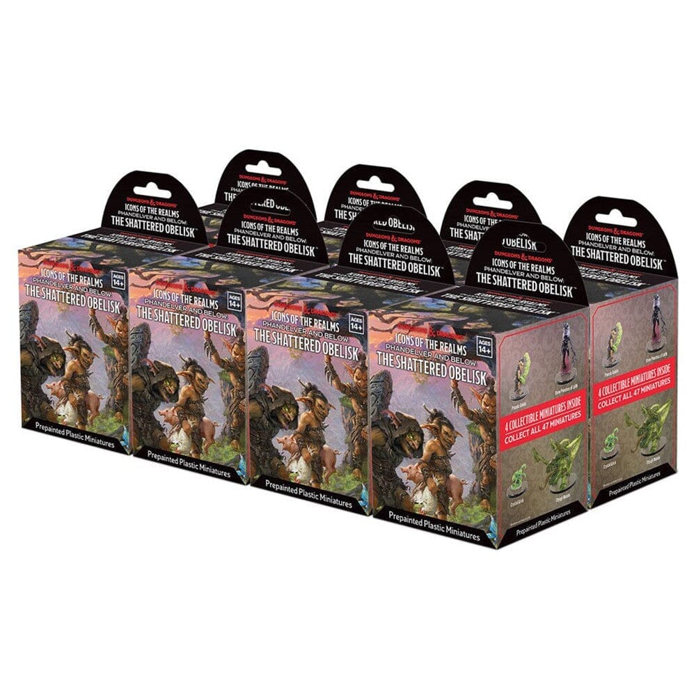 Icons of the Realms: Phandelver and Below: The Shattered Obelisk Booster Brick Miniatures Wizkids