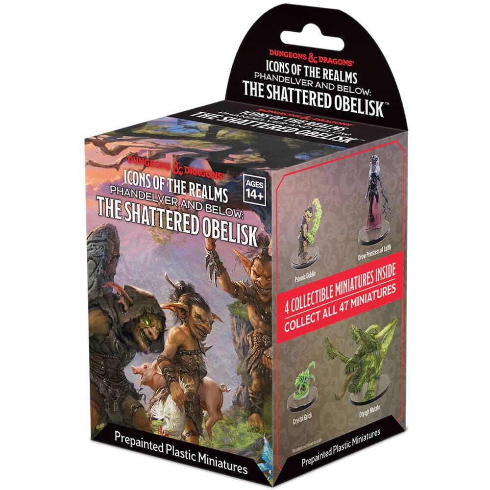 Icons of the Realms: Phandelver and Below: The Shattered Obelisk Booster Miniatures Wizkids
