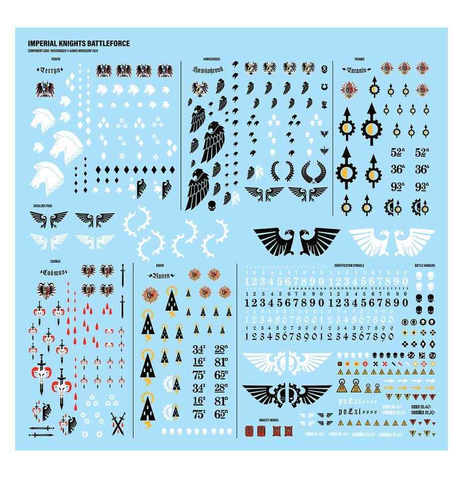 Imperial Knights Battleforce: Valourstrike Lance Miniatures Games Workshop