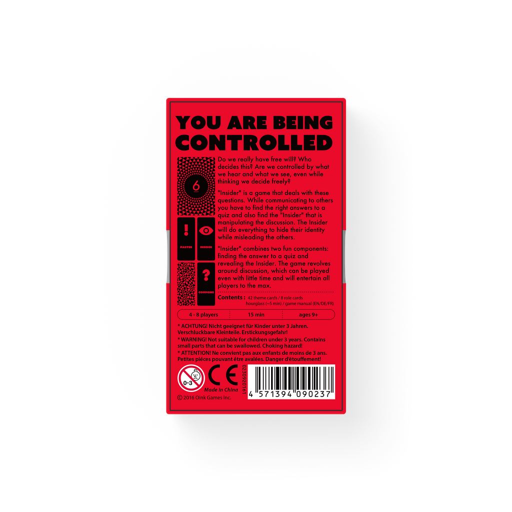 Insider Card Games Oink