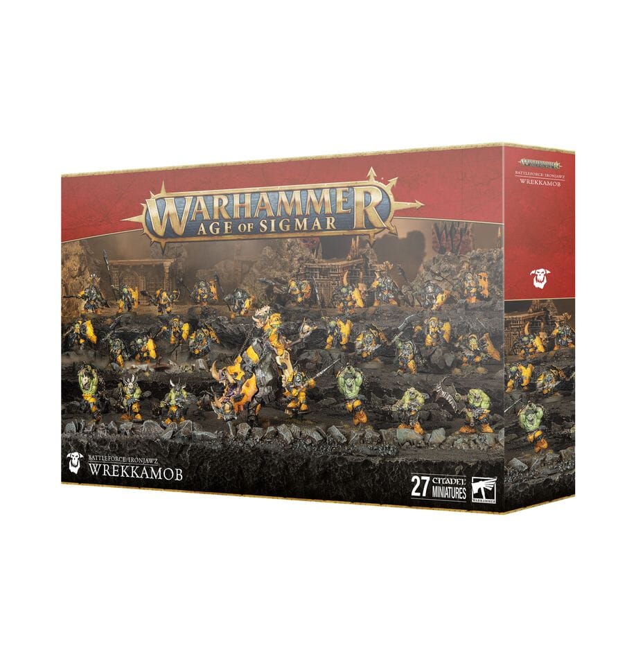 Ironjawz Battleforce: Wrekkamob Miniatures Games Workshop