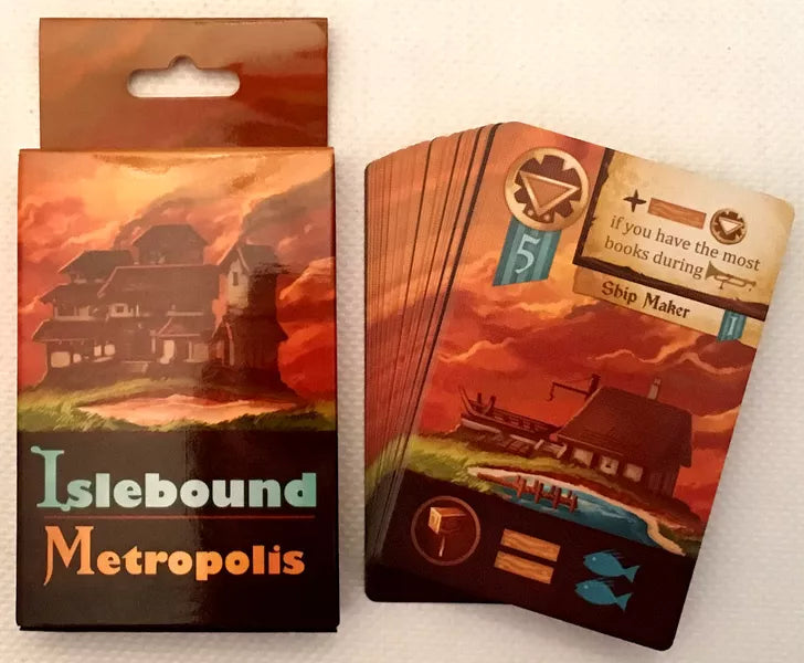 Islebound: Metropolis Expansion Board Games Red Raven Games