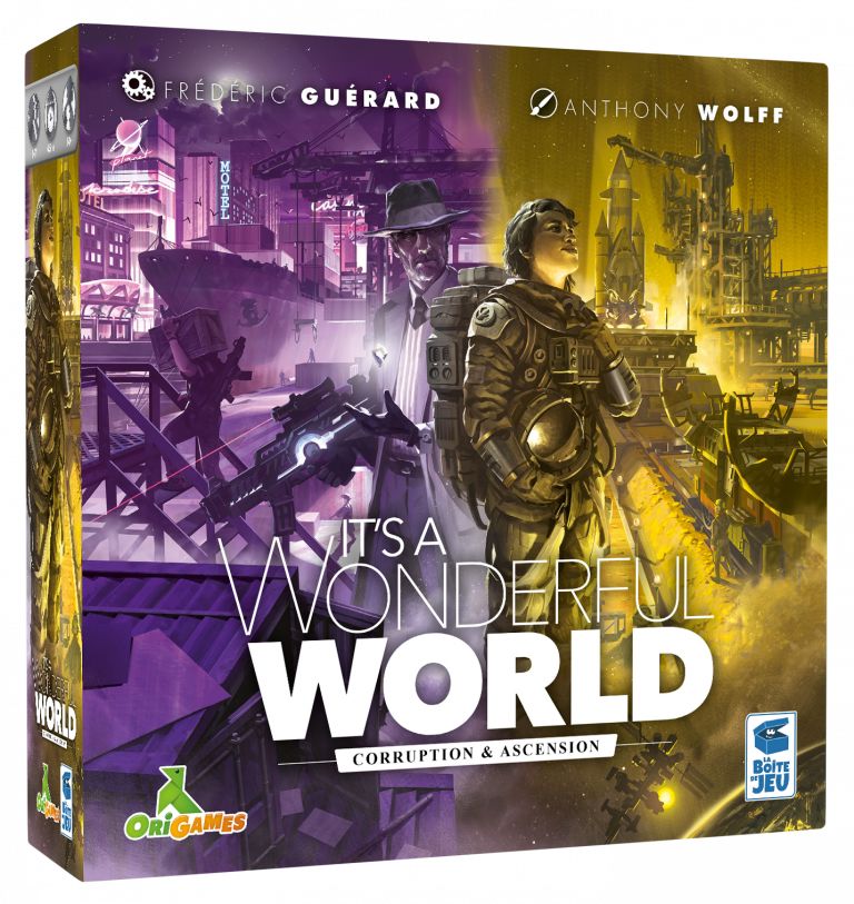 It's a Wonderful World: Corruption and Ascension Board Games Lucky Duck Games