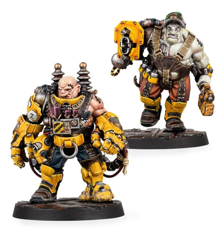 'Jotunn' H-Grade Industrial Servitor Ogryns Miniatures Games Workshop 
