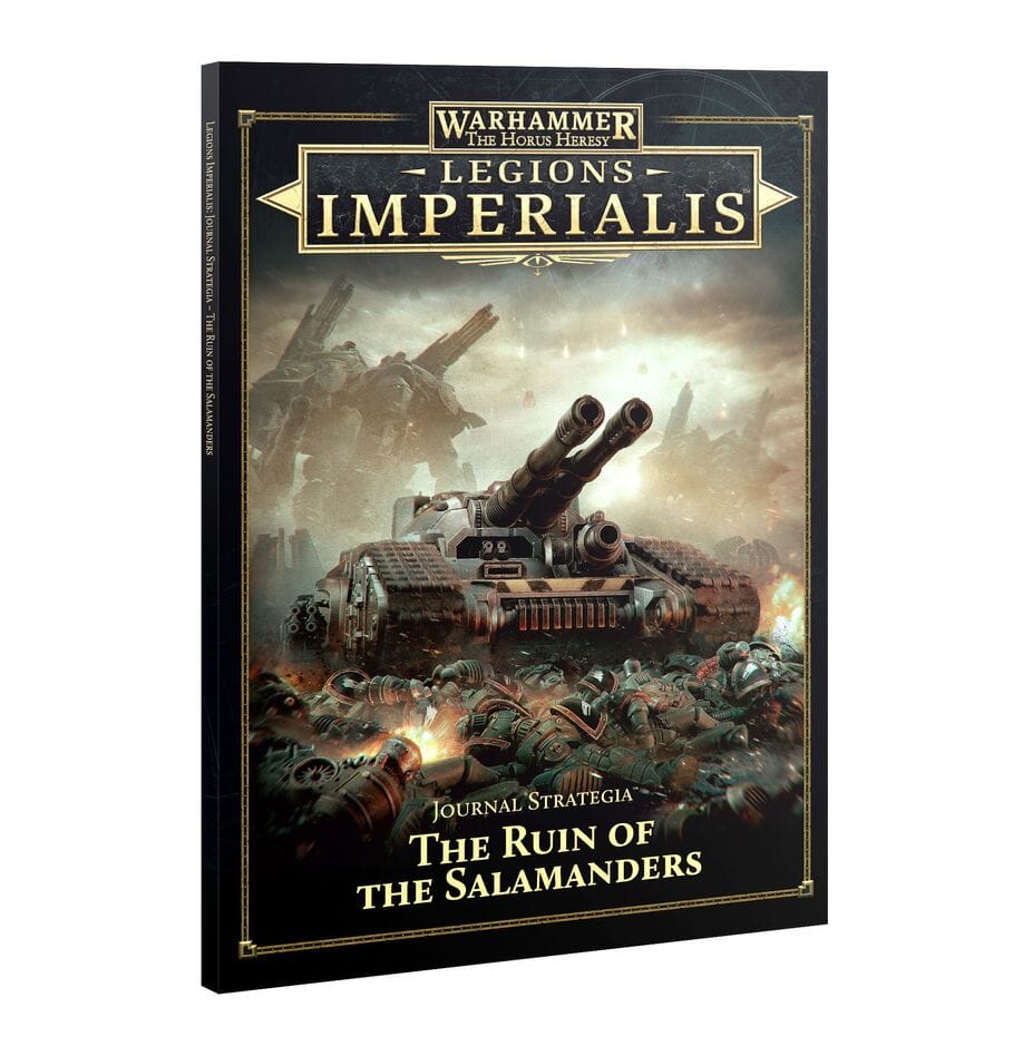 Journal Strategia – The Ruin of the Salamanders Rulebook Games Workshop 