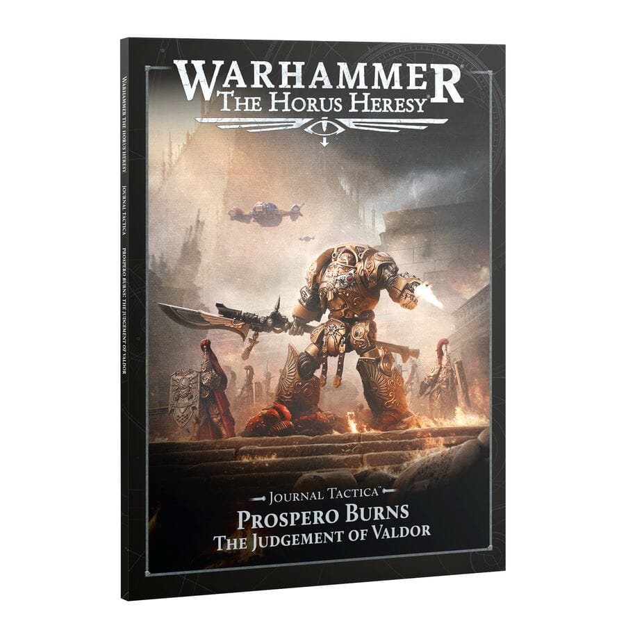 Journal Tactica: Prospero Burns – The Judgement Of Valdor Rulebook Games Workshop 