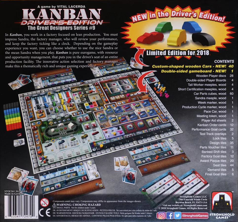 Kanban: Automotive Revolution - Driver`s Edition Board Games Stronghold