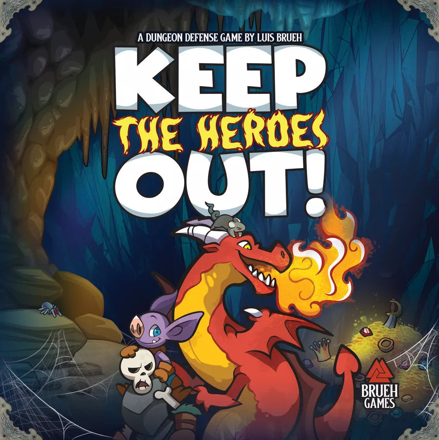Keep the Heroes Out Board Games Brueh Games
