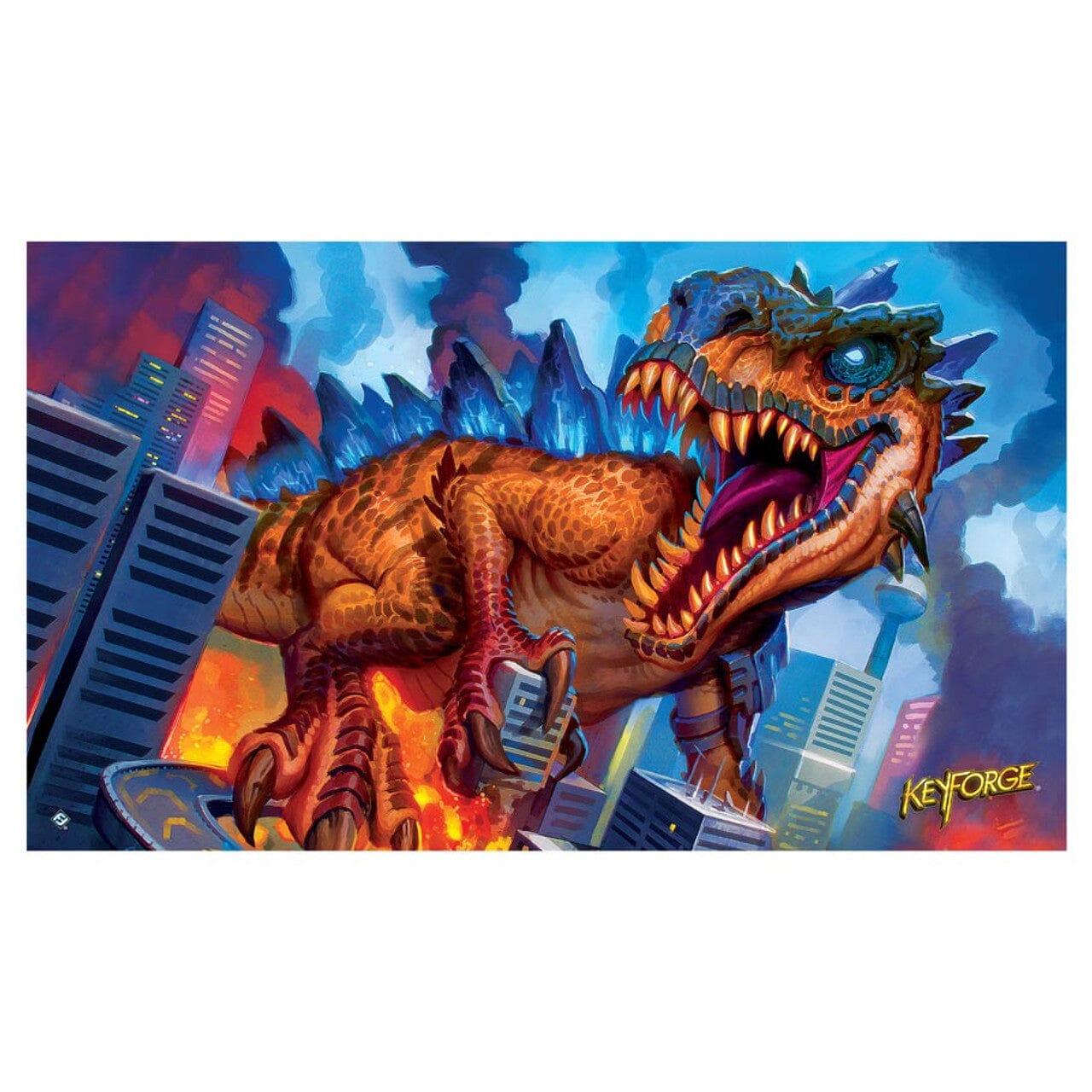 KeyForge Playmat Card Game Accessories FFG Deusillus 