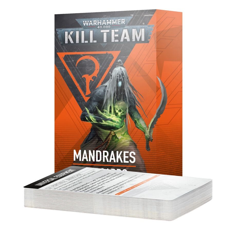 Kill Team: Datacards - Mandrakes Miniatures Games Workshop