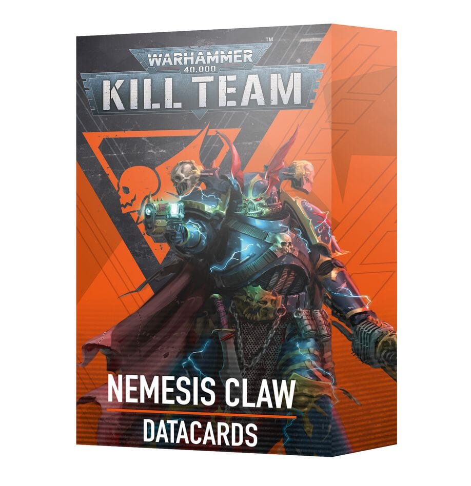 Kill Team: Datacards - Nemesis Claw Miniatures Games Workshop