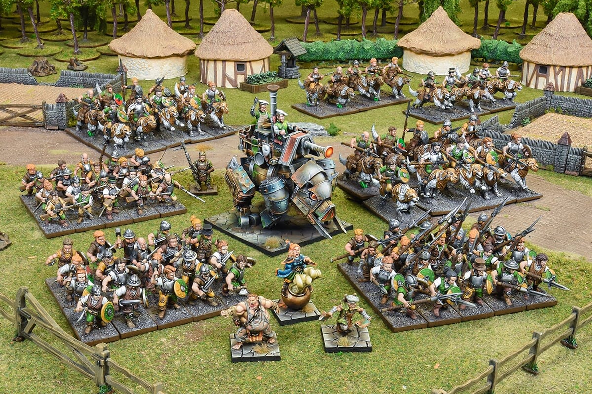 Kings of War: 2 Player Starter Set - A Storm in the Shires Miniatures Mantic