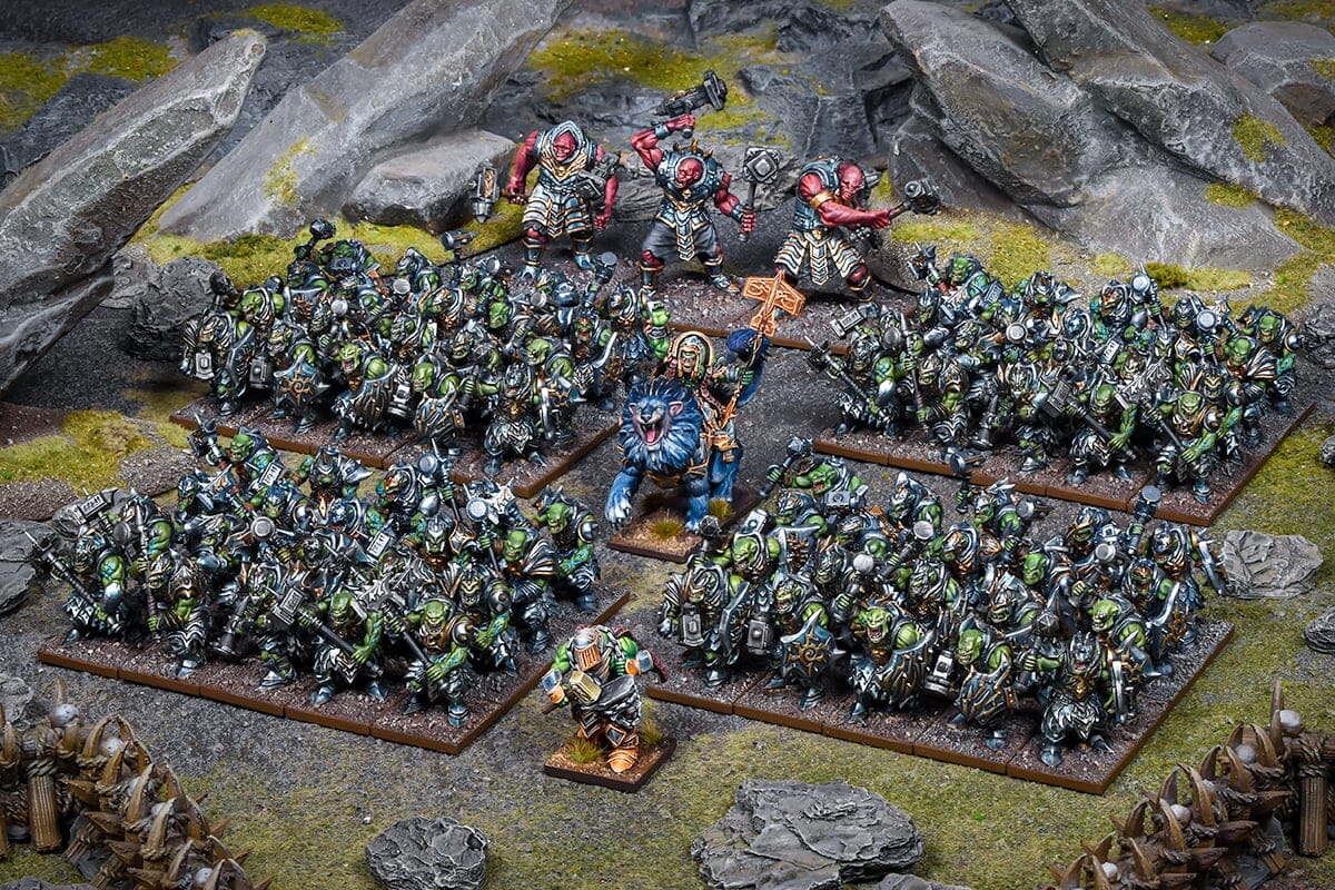Kings of War: 2 Player Starter Set - A Storm in the Shires Miniatures Mantic