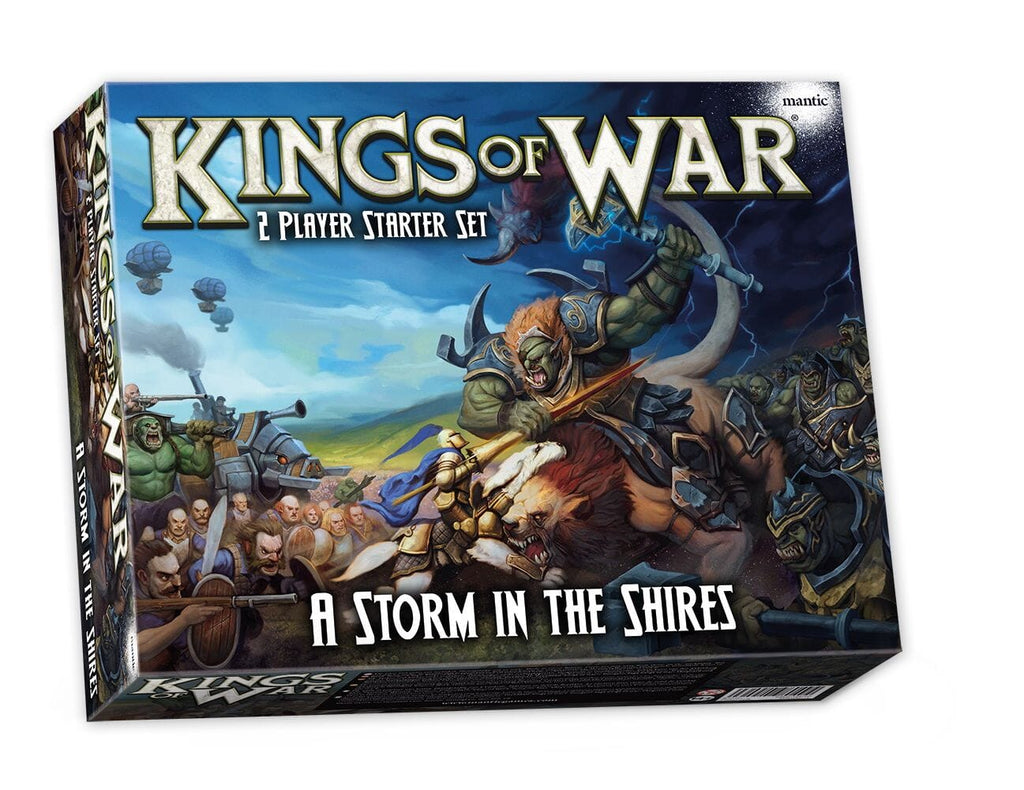 Kings of War: 2 Player Starter Set - A Storm in the Shires Miniatures Mantic