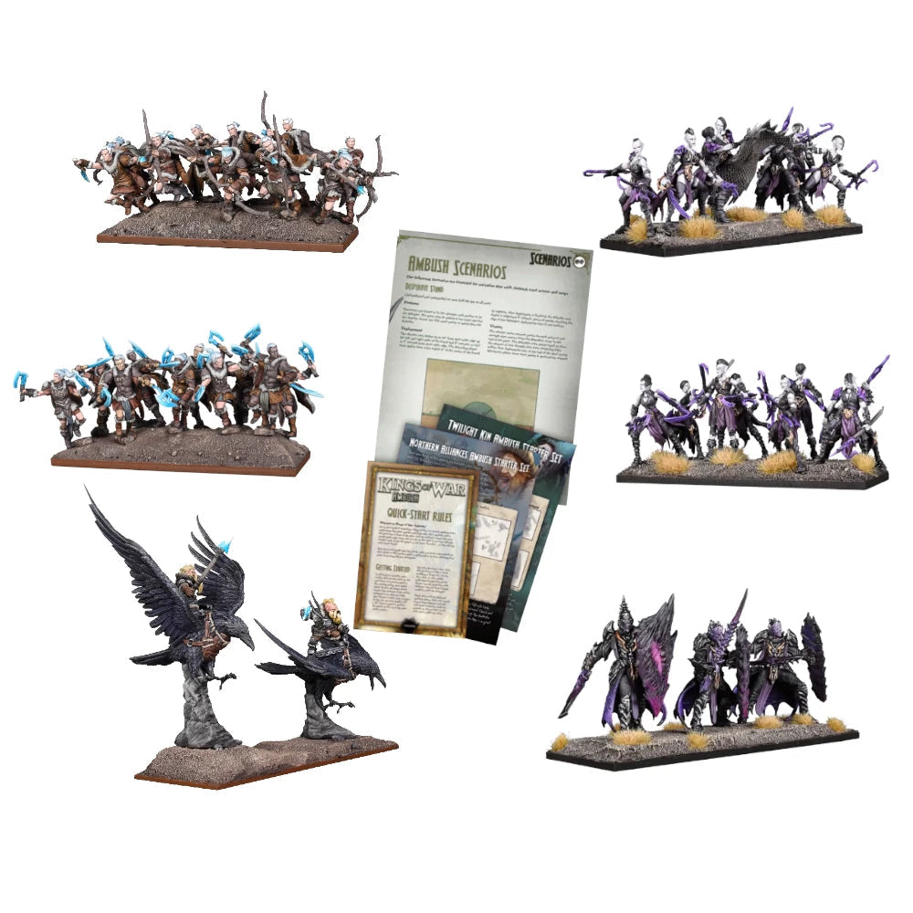Kings of War: Ambush 2 Player Set - The Chill of Twilight Miniatures Mantic