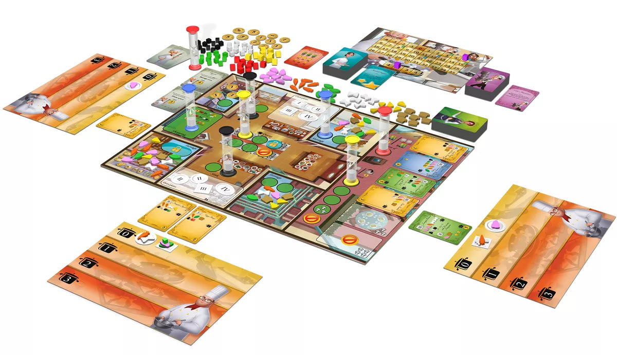 Kitchen Rush Board Games STRONGHOLD GAMES