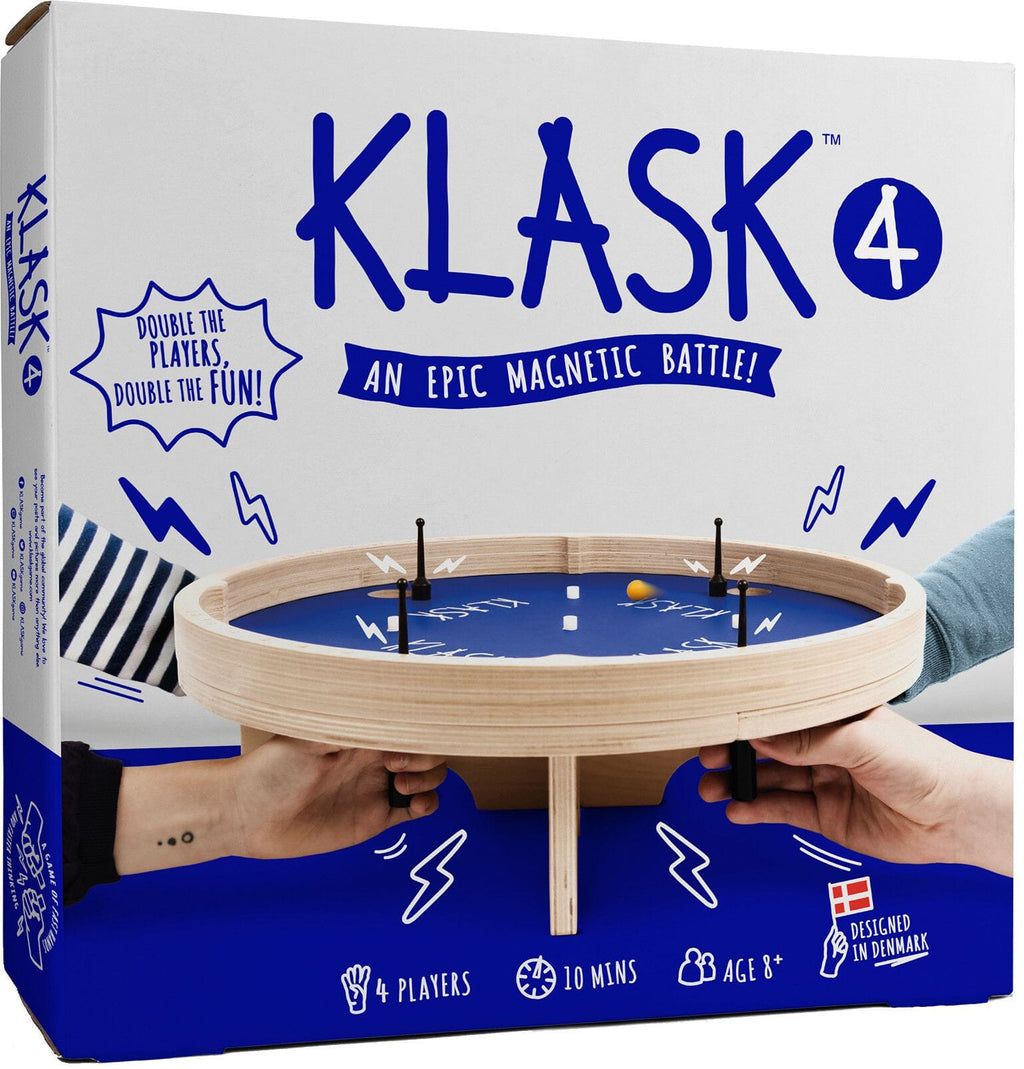 Klask 4 an Epic Magnetic Battle! Board Games Klask