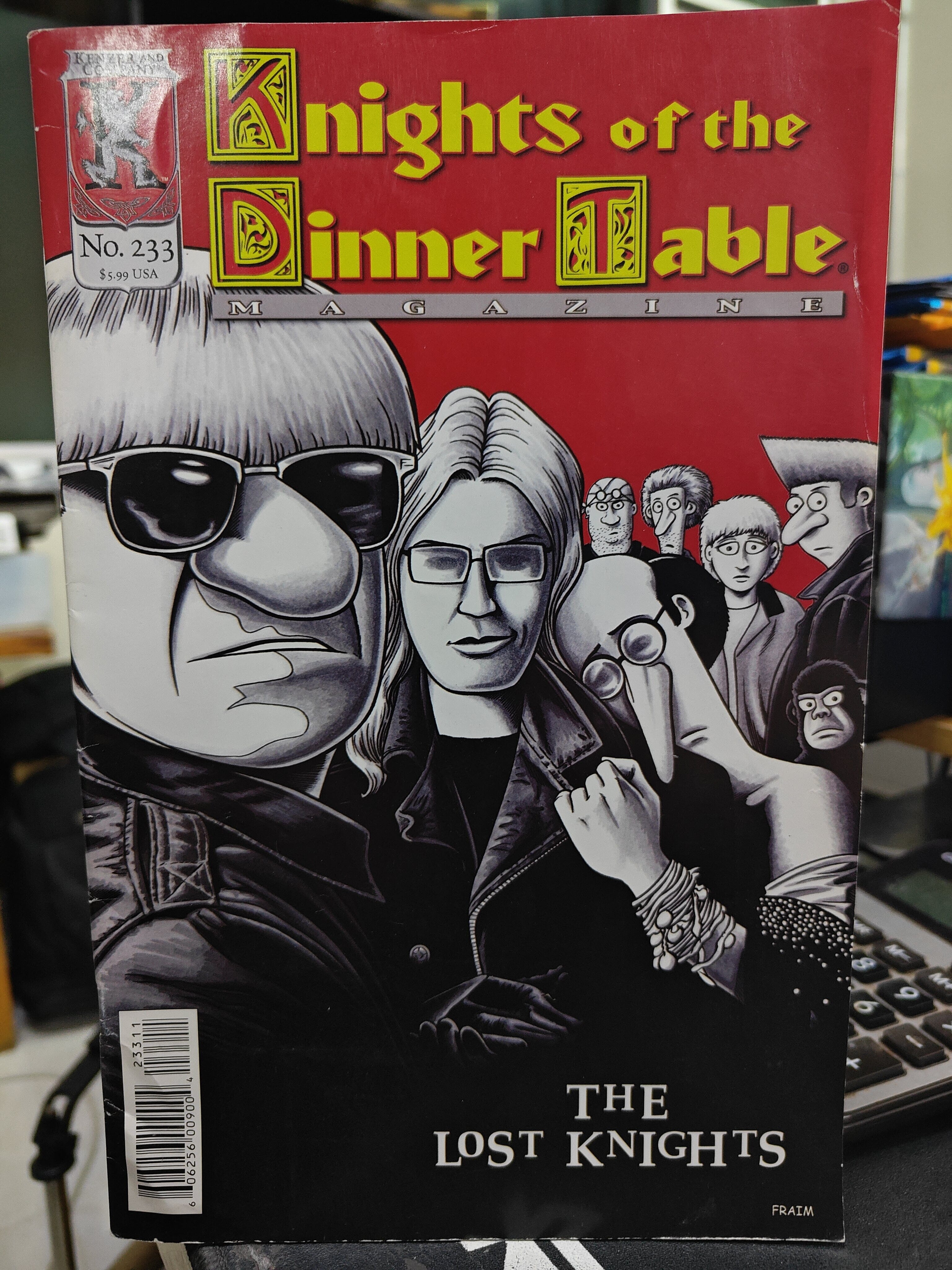 Knights of the Dinner Table # 233 Board Games Alliance 