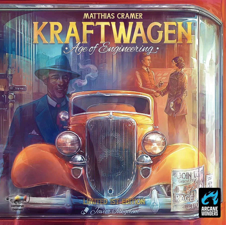Kraftwagen: Age of Engineering Board Games Arcane Wonders
