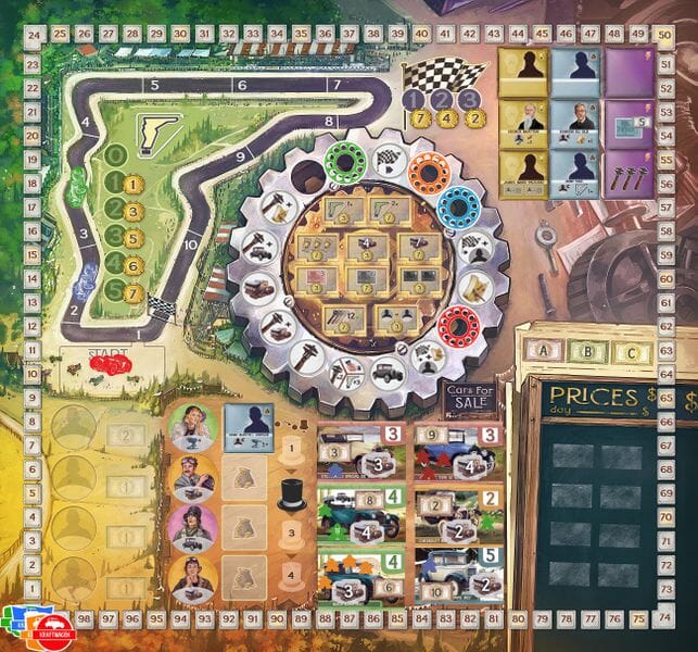 Kraftwagen: Age of Engineering Board Games Arcane Wonders