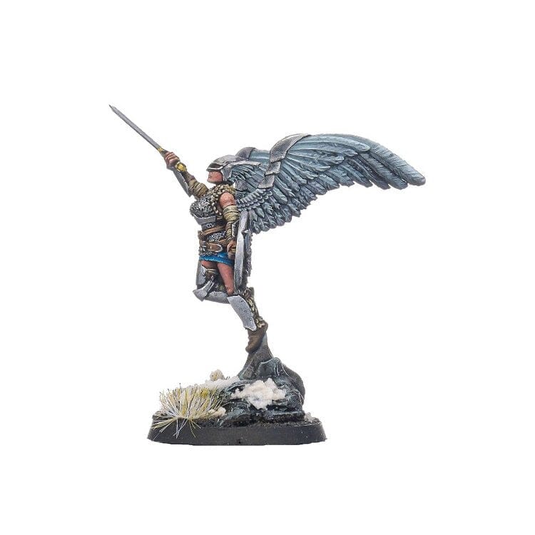 Krumvaal Northern Alliance: Valkyries Heroine B (w/sword and shield) Miniatures Shieldwolf Miniatures
