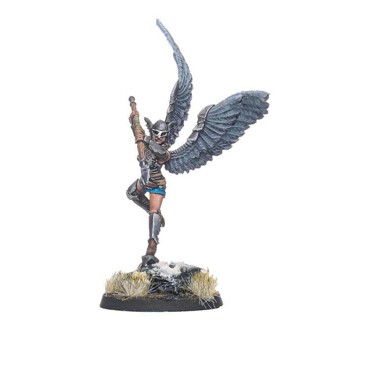 Krumvaal Northern Alliance: Valkyries Heroine C (with spear) Miniatures Shieldwolf Miniatures