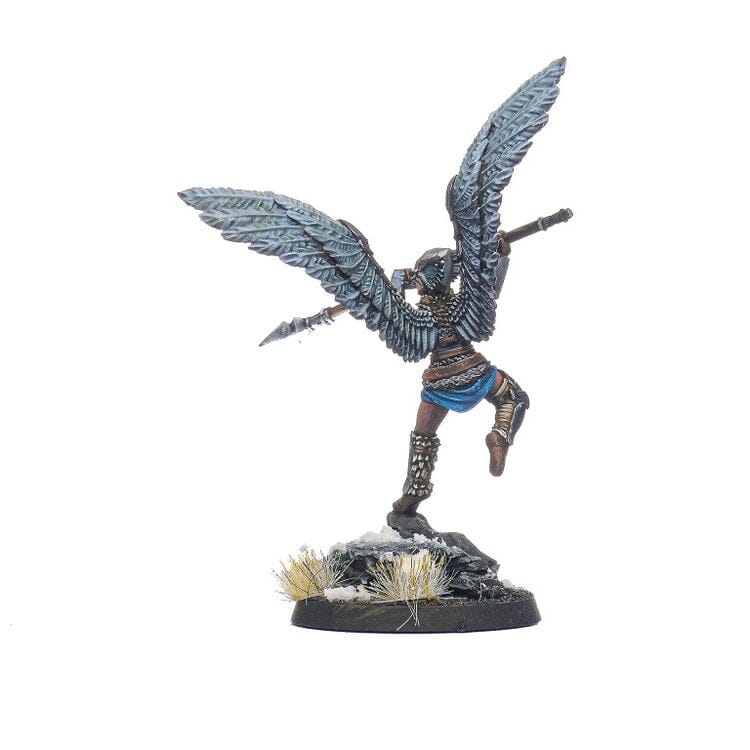 Krumvaal Northern Alliance: Valkyries Heroine C (with spear) Miniatures Shieldwolf Miniatures