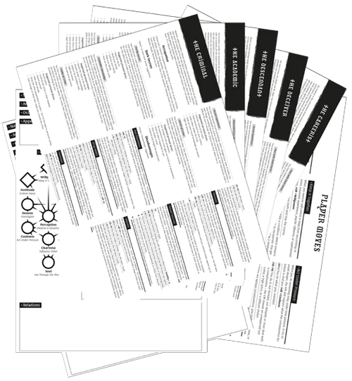 Kult: Archetype Bundle RPG Impressions