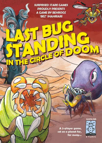 Last Bug Standing in the Circle of Doom! Board Games Surprised Stare Games Ltd