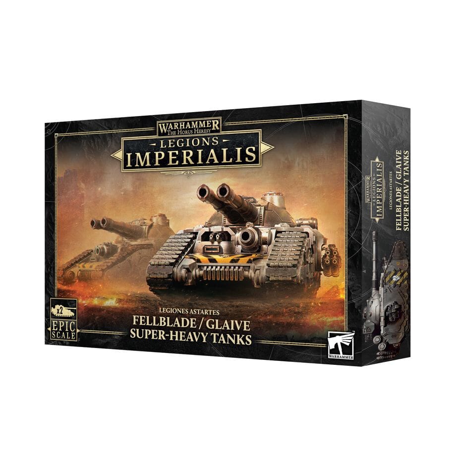 Legions Imperialis: Fellblade / Glaive Super-heavy Tanks Miniatures Games Workshop 