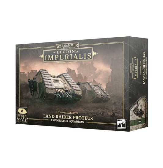 Legions Imperialis: Land Raider Proteus Explorator Squadron Miniatures Games Workshop 