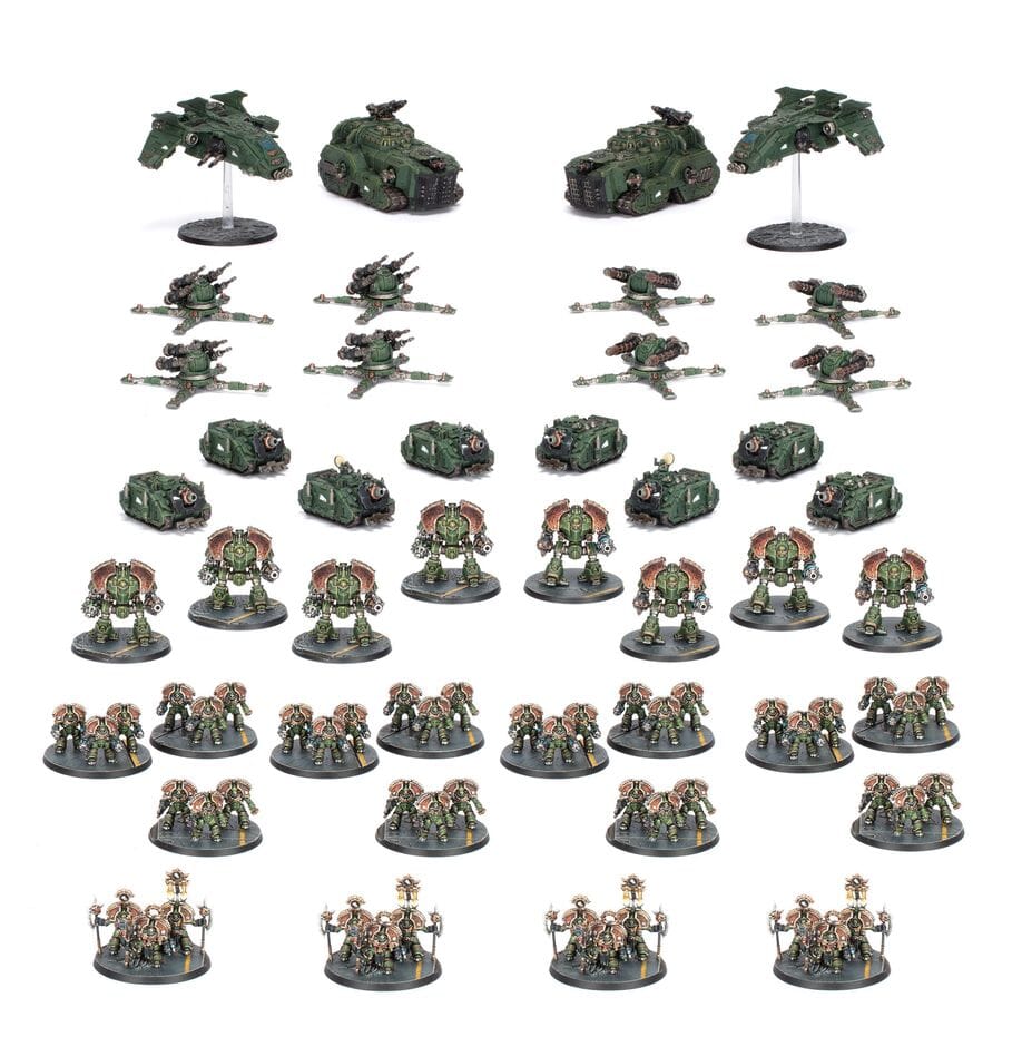 Legions Imperialis: Legiones Astartes – Saturnine Battle Group Miniatures Games Workshop 