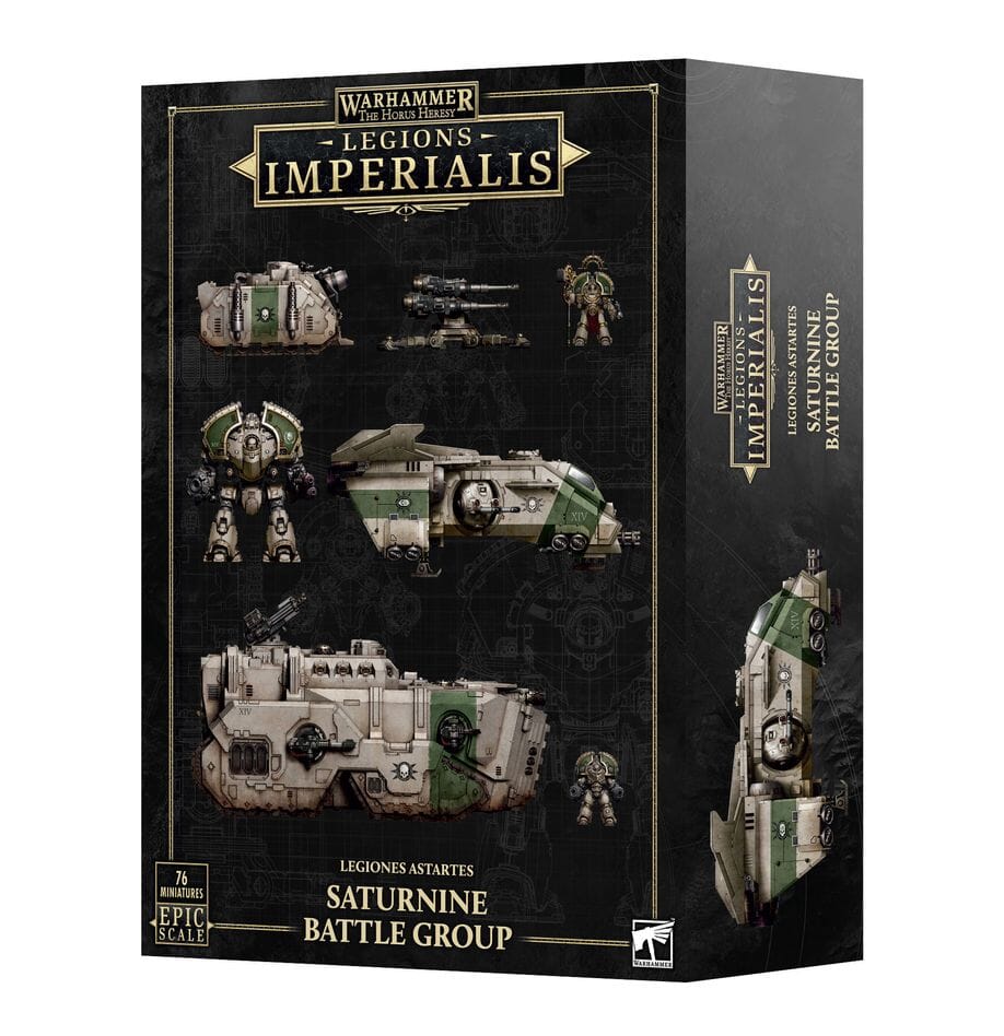 Legions Imperialis: Legiones Astartes – Saturnine Battle Group Miniatures Games Workshop 