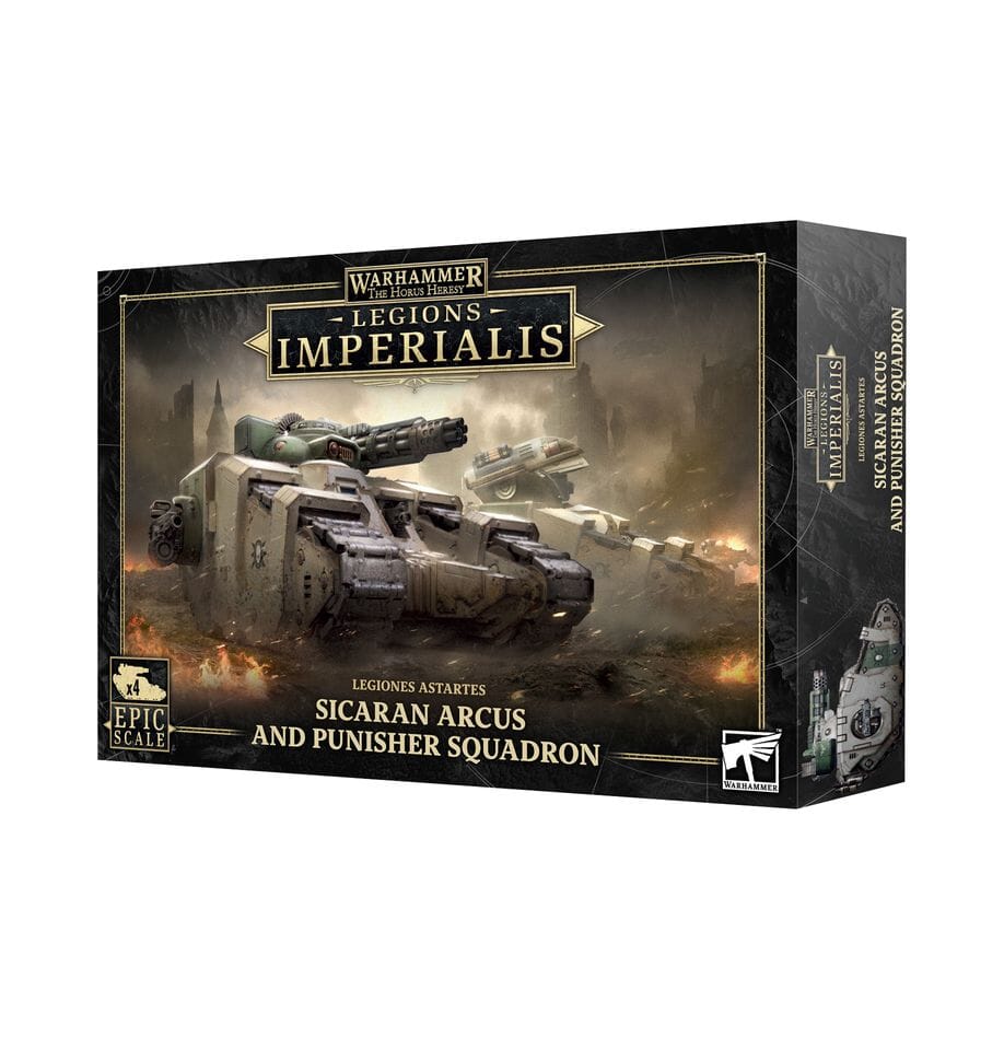 Legions Imperialis: Legiones Astartes - Sicaran Arcus and Punisher Squadron Miniatures Games Workshop
