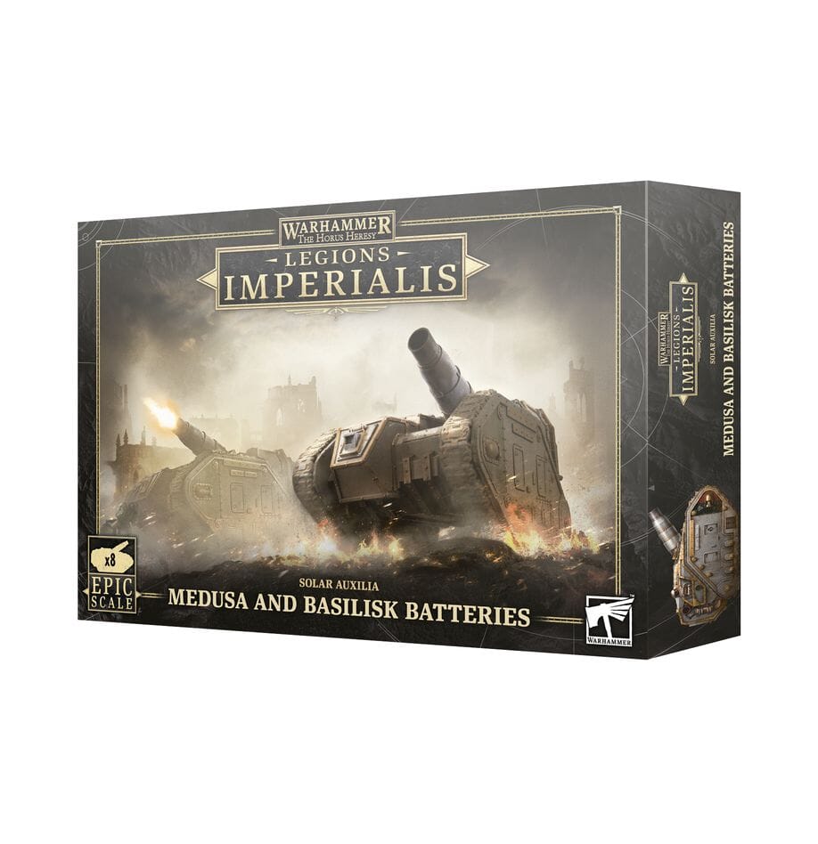 Legions Imperialis: Medusa and Basilisk Batteries Miniatures Games Workshop