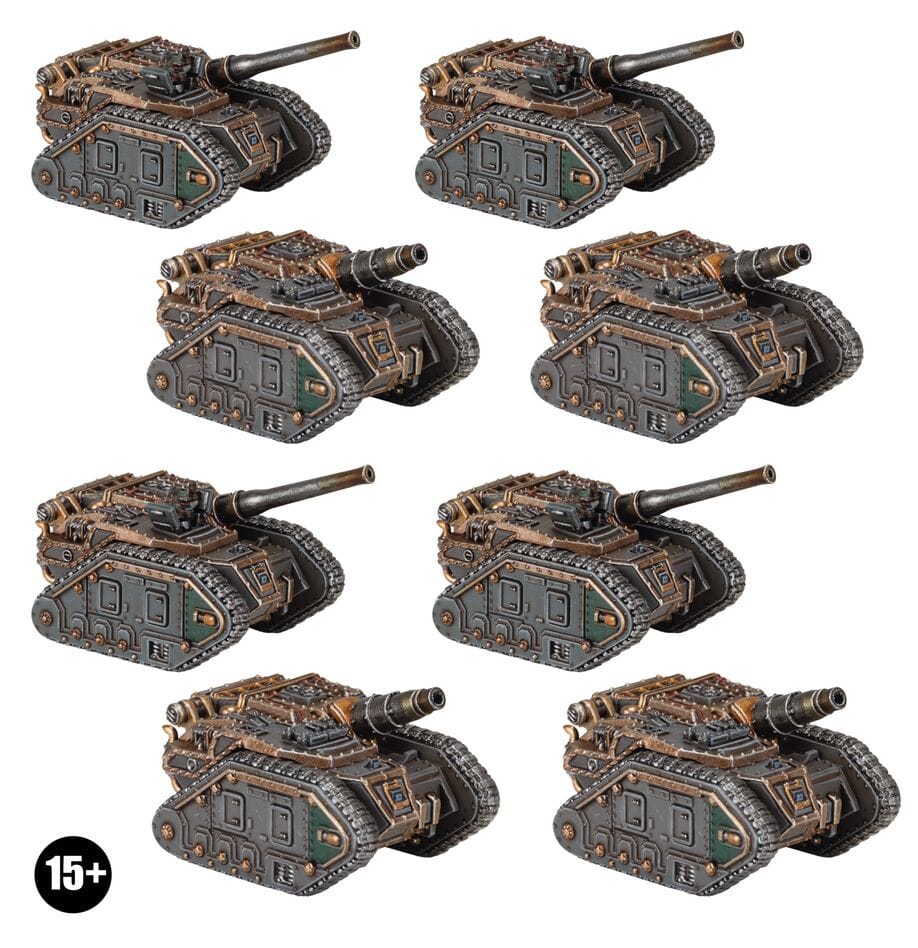 Legions Imperialis: Medusa and Basilisk Batteries Miniatures Games Workshop