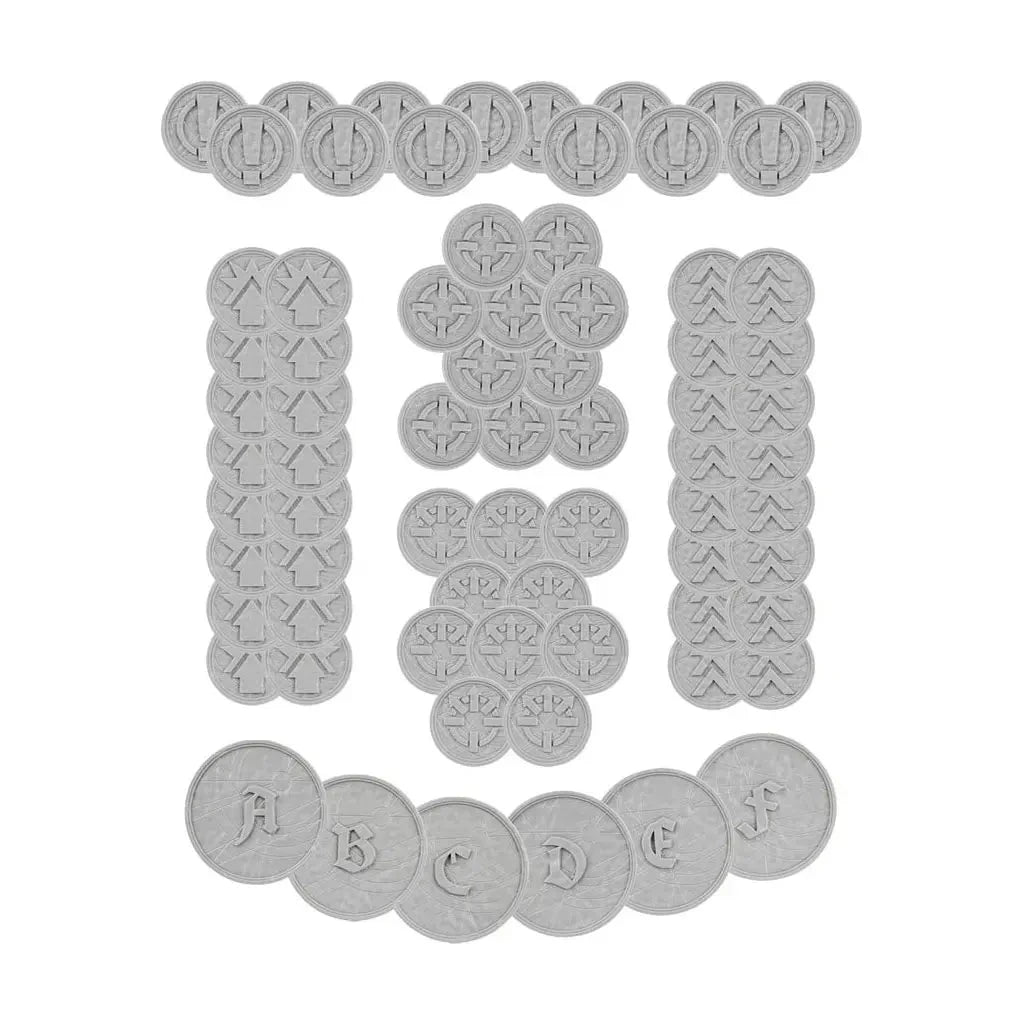 Legions Imperialis: Order Tokens and Objectives Markers Miniatures Games Workshop