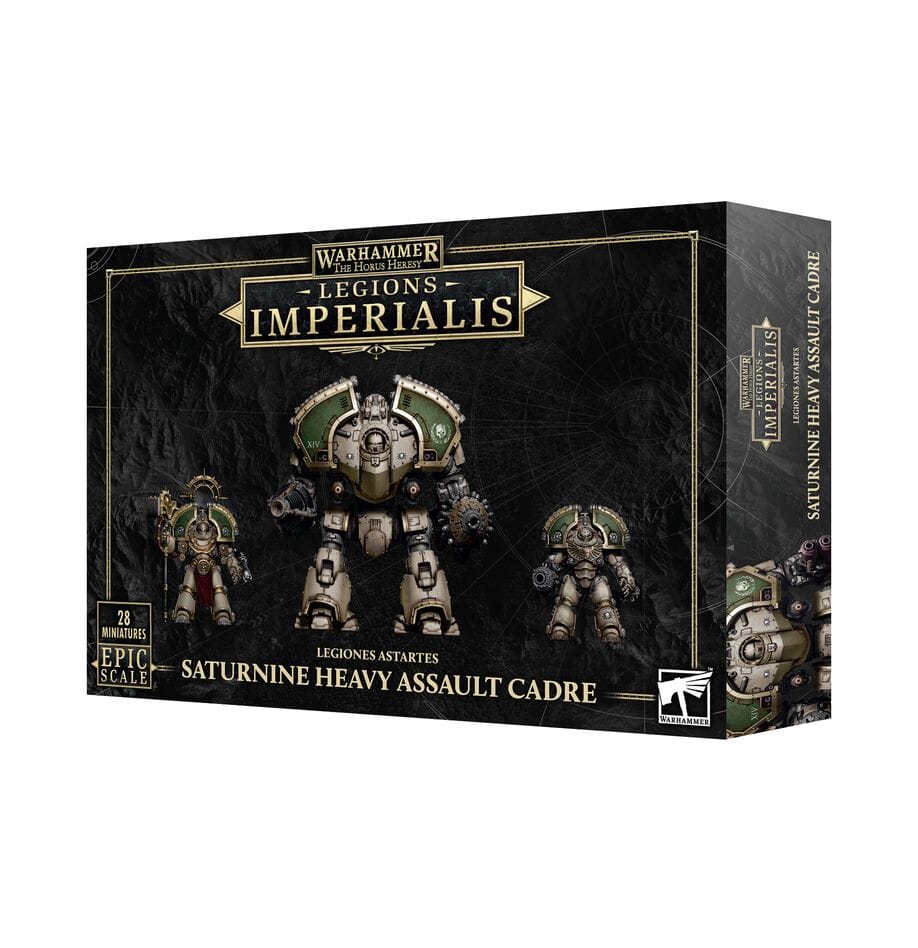 Legions Imperialis: Saturnine Heavy Assault Cadre Miniatures Games Workshop 