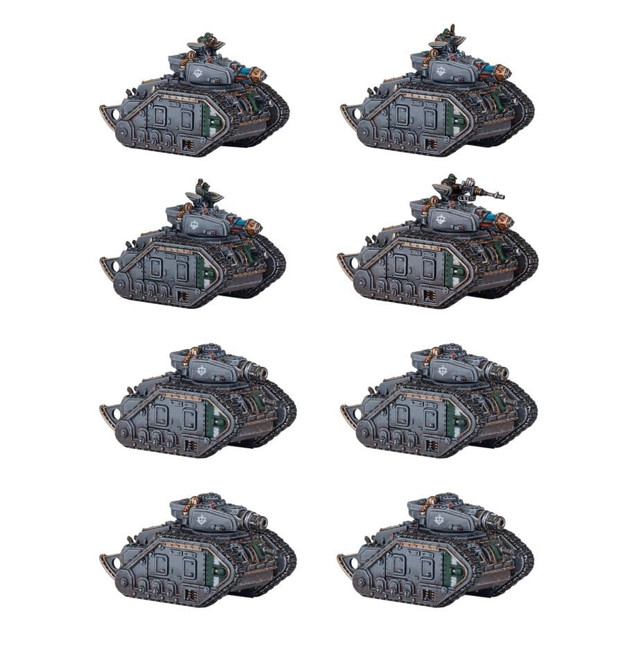 Legions Imperialis: Solar Auxilia - Leman Russ Executioner and Demolisher Squadron Miniatures Games Workshop