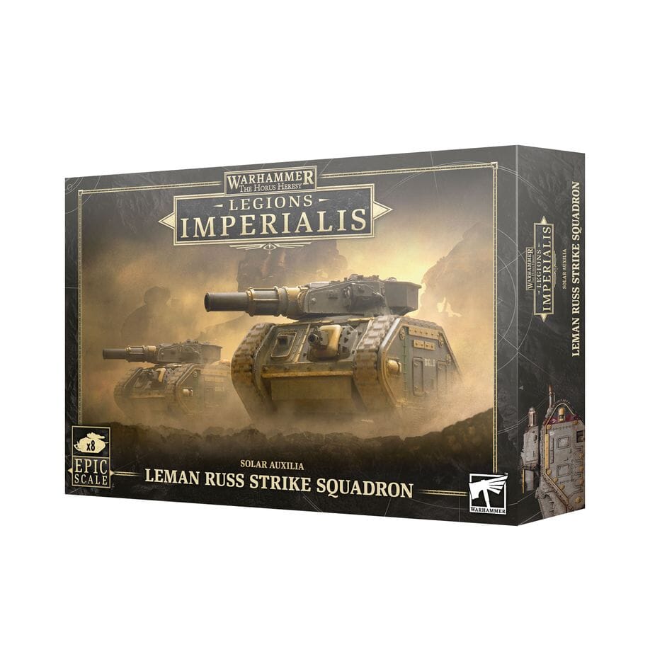 Legions Imperialis: Solar Auxilia - Leman Russ Strike Squadron Miniatures Games Workshop