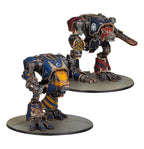 Legions Imperialis: Warhound Titans with Ursus Claws and Melta Lances Miniatures Games Workshop