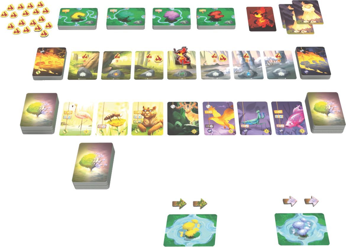 Living Forest Duel Board Game Ludonaute